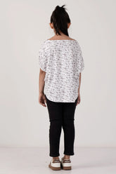 Girl's T-shirt (8-13Y) (White)